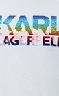 KARL LAGERFELD MEN-Tricou cu logo multicolor